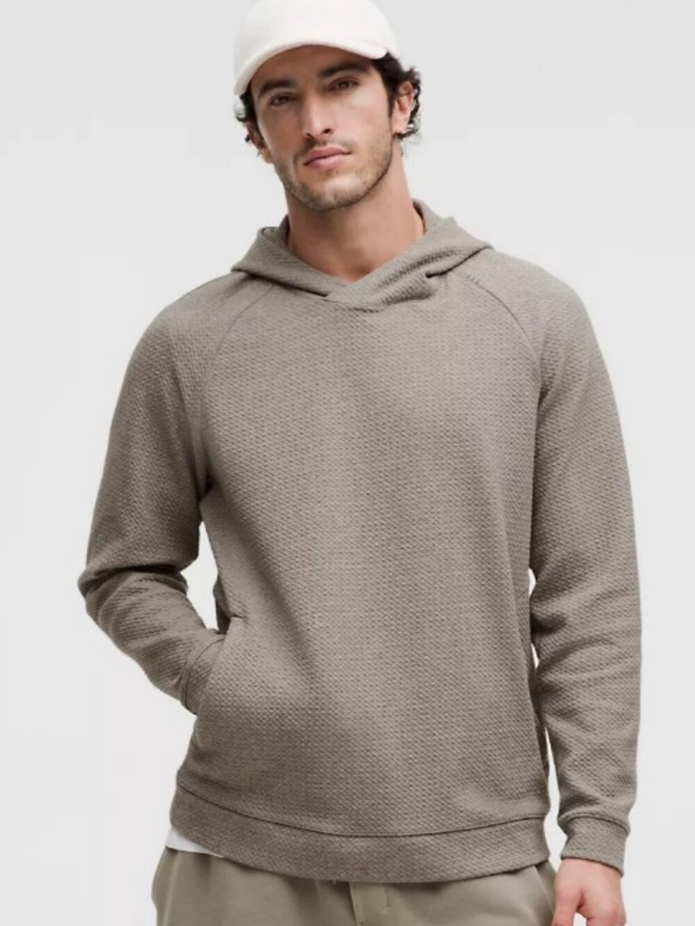 NWT Lululemon Men's Ease the Day Hoodie - Size Medium (Grey-ish, see details)